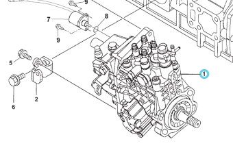 Northern Lights 729946-51390 - Injection Pump Assembly 