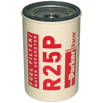 Racor R25P – 30 Micron Aquabloc® Spin-on Fuel Filter Element for 245R Series (170 l/h, 1"-14, Ø97 mm, H 140 mm)