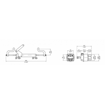 MaviMare Universal Hydraulic Steering GF90BT