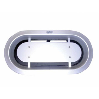 Gebo Engine Air Intake RAL 9005 - 600 x 175 mm