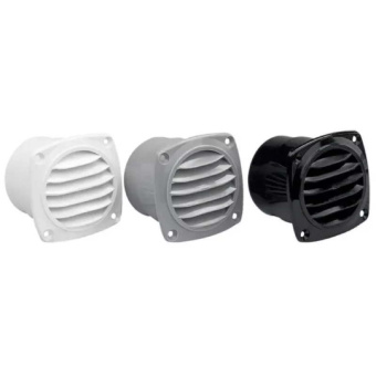 Nuova Rade 12410 - Ventilation Shaft Grill Ø65-70mm, White