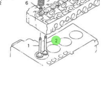 Nanni Diesel 970307400 - Exhaust Valve for HE and N4 Engines