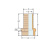 Guidi Hose Connector Bronze 1 1/4" x 38mm