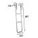 Båtsystem BU75P - Hook-On Ladder, 3 Steps, 900mm