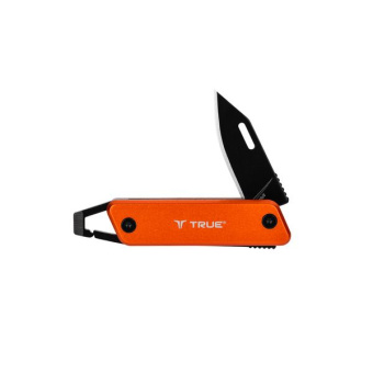 True Modern Keychain Knife Orange