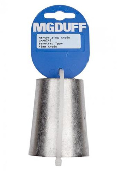 MG Duff Anode For Cap Nut Zinc Shaft ø45mm