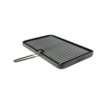 Plastimo P206025 - Griddle Magma For Barbecue Rectangular 8x17 Inches