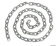 Osculati 01.372.07-050 - Galvanised Genoese Chain 7 mm x 50 m