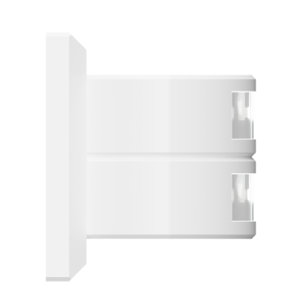 Lopolight 301-006ST-WH - Navigation Light 2NM 135° White, Double Stern, White Ceramic Coated