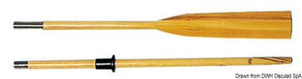Osculati 34.456.30 - Beech Wood Oar Divisible In 2 Parts 300 cm