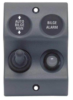 BEP 900-BA/24V – Bilge Alarm & Bilge Pump Control Panel, 24V, Micro Series, IP56, 20A DC