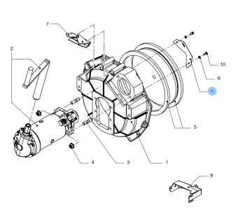 Vetus 08-01465 - Covering Plate