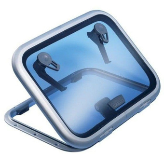 Lewmar 361248990 - Low Profile Hatch Acrylic & Seal - Bavaria Large Square