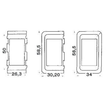Plastic Frames For Switches Frame For One Switch