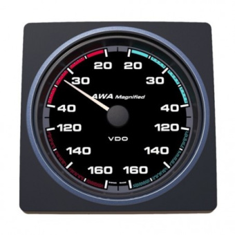 VDO A2C59501901 - Veratron AcquaLink Wind Angle Magnified Black 110mm