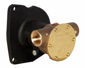 Jabsco 10950-2401 - 040BSP 19mm 3/4" Flange-Mounted Bronze Pump, BSP Threaded Ports, NEO