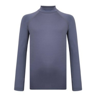 Plastimo P200236 - Typhoon Fintra L/S Tech Rash Vest For Kids Graphite L (H:153cm/C:78cm)
