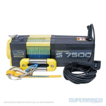 Superwinch Electric Winch S7500 - 3402kg - 12V - Synthetic Rope