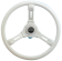 Allpa 3-Spoke Wheel "Riviera" White Plastic, Ø350mm, Depth 115mm