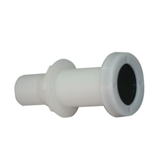 Eval 02930 - Through-Hull Fitting + Check Valve, 38mm, White