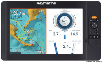 Osculati 29.702.13 - RAYMARINE Element Echo Sounder 12 S With Chart