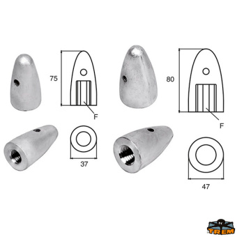 Trem L8113335 - Anodes For Engines Volvo-Penta