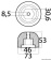 Osculati 43.070.27 - Zinc Spare Anode Orig. Ref. 501180