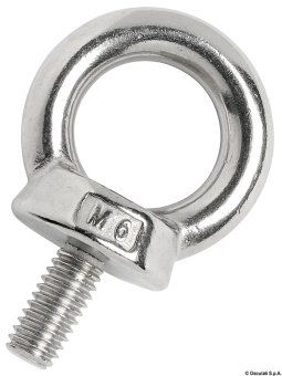 Osculati 39.158.06 - Male Forged Eyebolt AISI316 6 mm (10 pcs.)