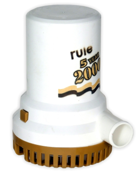 Rule 09 - Rule 2000 Gold Series Submersible Pump 12V