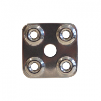 Viadana Plate For Fixing Strap 40x40 mm