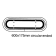 Gebo Light Alloy Louver Vents 600X175 mm