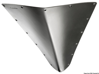 Osculati 01.290.03 - DOUGLAS MARINE Bow Shield 680x450 mm