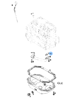 Vetus VD20212 - Gasket DT(A)43-44-64-66