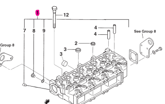 Northern Lights 32A0126020 - Cylinder Head Assembly 