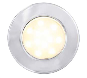 Båtsystem 9471c - Pinto LED Lens Chrome, 50°, 12V-2.5W