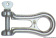 Osculati 01.743.01 - KONG Chain Gripper Stainless Steel U-Bolt 6/8 mm