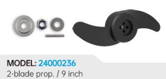Haswing 24000236 - Propeller 2-Blade Ø9 Inch For Osapian