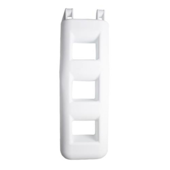 Majoni Stair Fender 25x12x75cm 3 Steps White