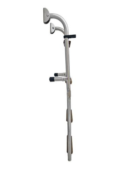 Hollex Foldable Swimming Ladder AISI316 2+2 Steps Teak