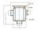 Guidi Water Filter 3/4" Transparent Cover