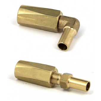 Vetus Reusable Brass Fitting For R7 5/16 Hose Straight