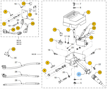 Vetus STM6203 - Engine Wiring Loom