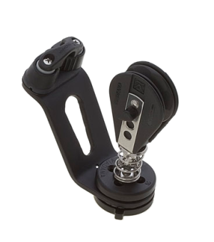 Allpa Aluminum Swivelling Stand-Up Block (With Ratchet And Cleat) 10mm