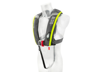 Besto Comfort Fit Pro 220N Automatic Life Jackets 40+kg Anthracite/Yellow