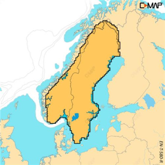 C-MAP Memory Card Reveal X - Scandinavia Inland