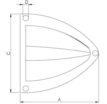 Hollex Air Shell 58x55mm