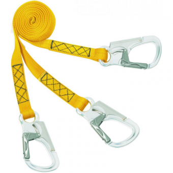 Veleria San Giorgio Safety Belt with Aluminium Hooks