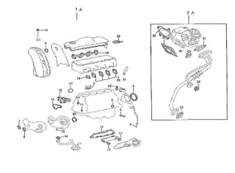 Nanni Diesel 970312348 - SET OF GASKETS for 4.380TDI