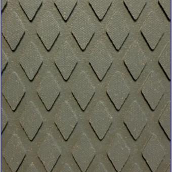 Tiflex Treadmaster Non-slip Deck Covering Grip Pads Diamond 275X135 Grey PSA
