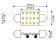 Talamex LED 15 Festoon 10-30V 37mm 2700K
